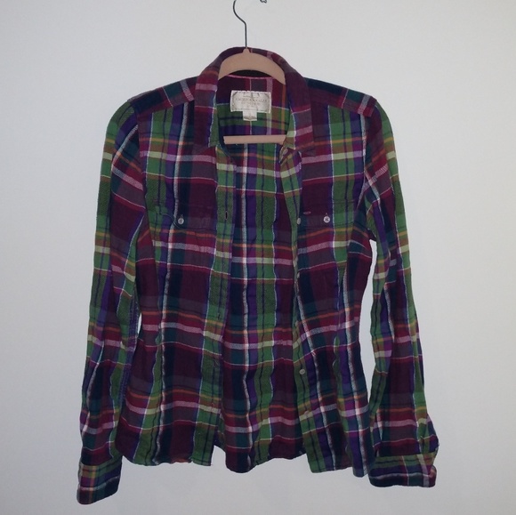 American Eagle Flannel Shirt - Picture 5 of 6